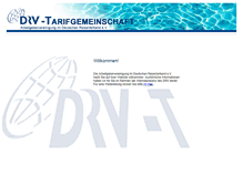 Tablet Screenshot of drv-tarifgemeinschaft.de